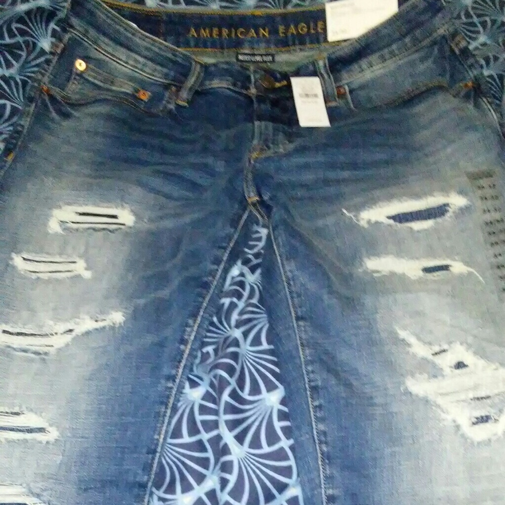 American Eagle flex jeans
